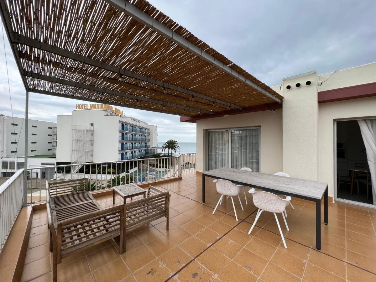 Beautiful Loft, Huge Sunny Terrace, View Over The Beach And Sea Росес Екстер'єр фото